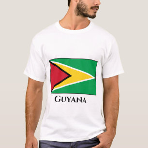T-shirt Drapeau du Guyana (Guyana)