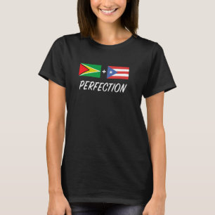 T-shirt Drapeau du Guyana Guyana Porto Rico