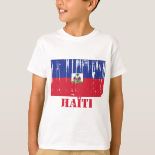 T-shirt Drapeau du Haïti