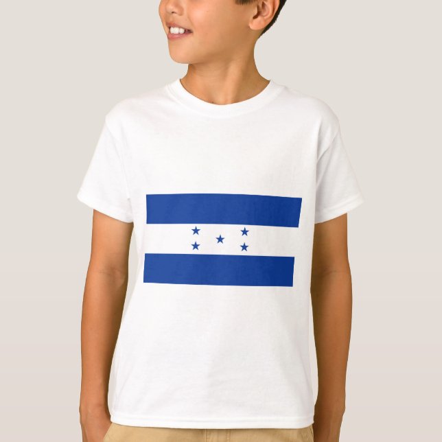 T-shirt Drapeau du Honduras (Devant)