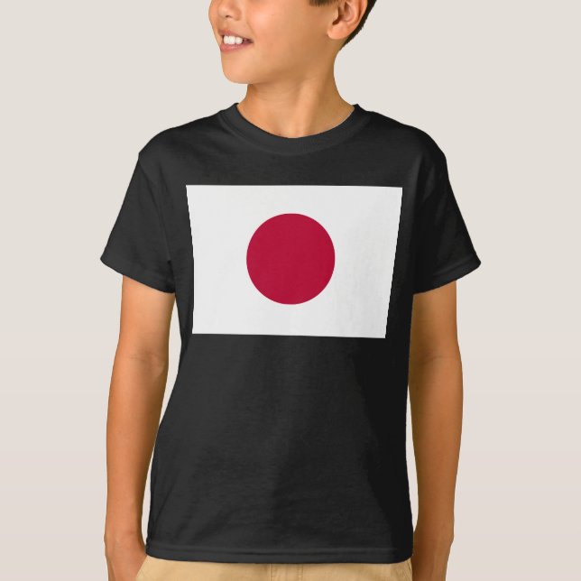 T-shirt Drapeau du Japon : Hinomaru, Nisshōki, Red Rising  (Devant)
