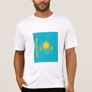 T-shirt Drapeau du Kazakhstan