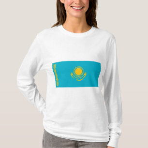 T-shirt Drapeau du Kazakhstan