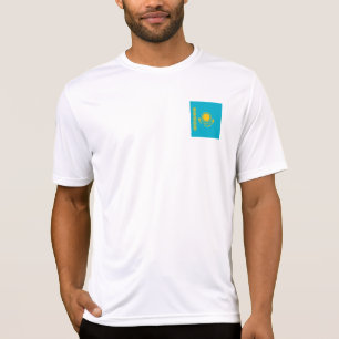 T-shirt Drapeau du Kazakhstan