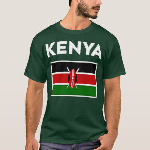 T-shirt Drapeau du Kenya