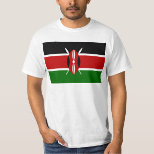 T-shirt Drapeau du Kenya Afrique