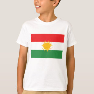 T-shirt Drapeau du Kurdistan