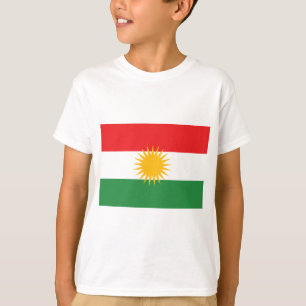 T-shirt Drapeau du Kurdistan (Alay Kurdistan ou Alaya Reng
