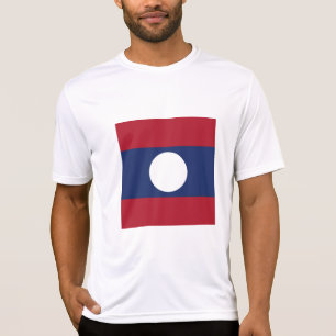 T-shirt Drapeau du Laos