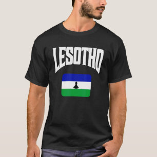 T-shirt Drapeau du Lesotho
