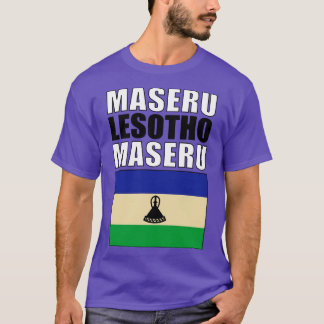 T-shirt Drapeau du Lesotho