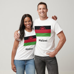 T-shirt Drapeau du Malawi