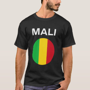 T-shirt Drapeau du Mali Moderne