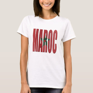 T-shirt Drapeau du Maroc