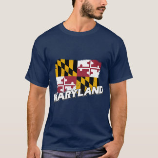 T-shirt Drapeau du Maryland 1