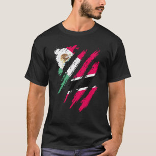 T-shirt Drapeau du Mexique Trinité-et-Tobago Patriot Count