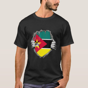 T-shirt Drapeau du Mozambique