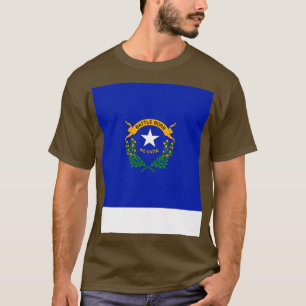 T-shirt Drapeau du Nevada