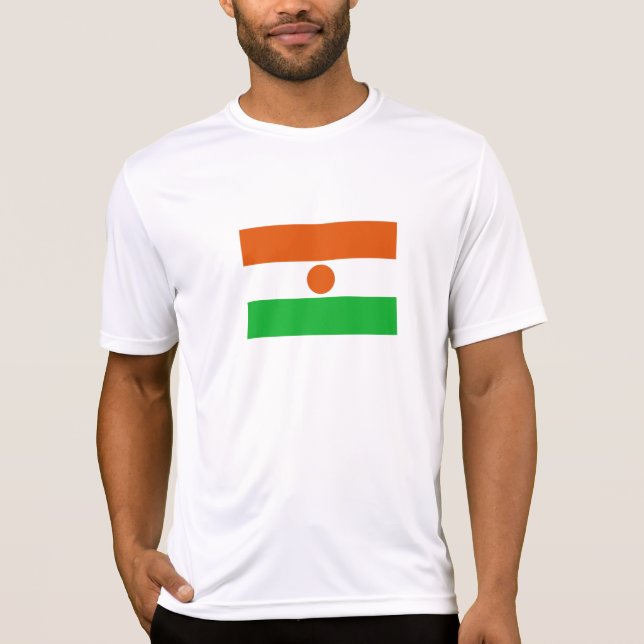 T-shirt Drapeau du Niger (Devant)