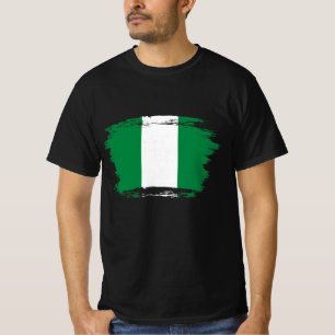 T-shirt Drapeau du Nigeria