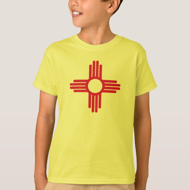 T-shirt Drapeau du Nouveau Mexique (Devant)