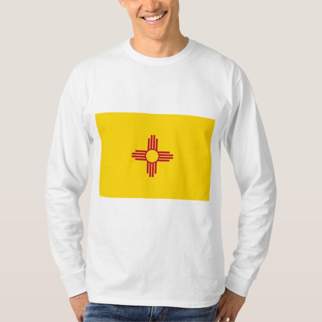 T-shirt Drapeau du Nouveau-Mexique (États-Unis) (Devant)