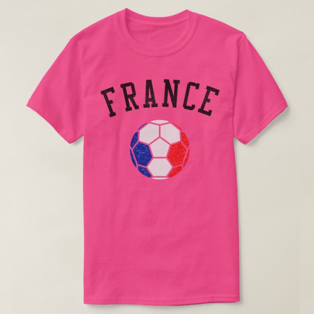 T-shirt Drapeau du patrimoine de l'équipe de France (Design devant)