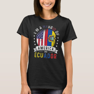 T-shirt Drapeau du Patriot américain Equateur Écudéen amér