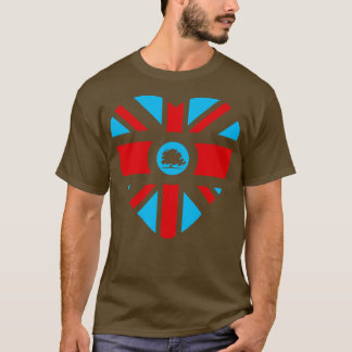 T-shirt Drapeau du Patriote Multinational Conservateur Bri