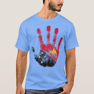 T-shirt Drapeau du pays du patrimoine de Papouasie-Nouvell