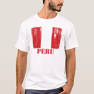 T-shirt Drapeau du Pérou