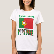 Drapeau du Portugal personnalisé Héritage pour fem