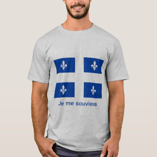 T-shirt Drapeau du Québec
