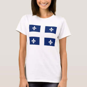 T-shirt drapeau du Québec