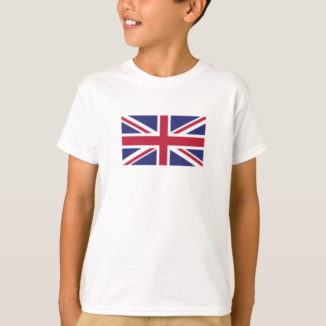 T-shirt Drapeau du Royaume-Uni patriotique (Devant)