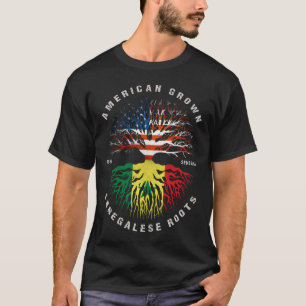 T-shirt Drapeau du Sénégal Racines sénégalaises cultivées 