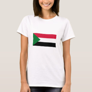 T-shirt Drapeau du Soudan