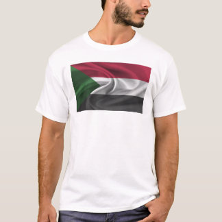 T-shirt Drapeau Du Soudan