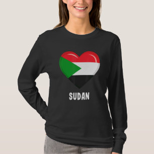 T-shirt Drapeau du Soudan