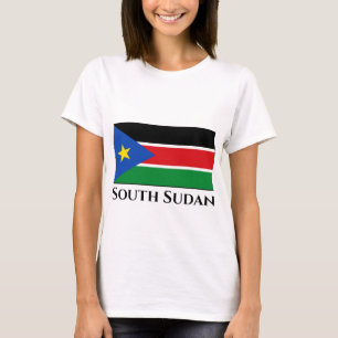 T-shirt Drapeau du Soudan du Sud