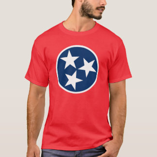 T-shirt Drapeau du Tennessee