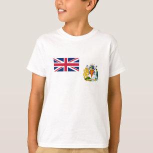 T-shirt Drapeau du territoire antarctique britannique