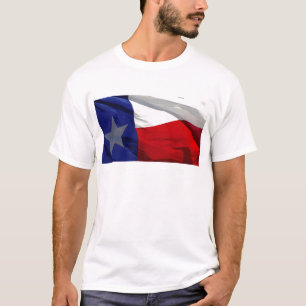 T-shirt Drapeau du Texas Pop Art