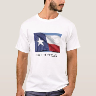 T-SHIRT DRAPEAU DU TEXAS, TEXAN FIER