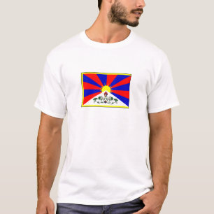 T-shirt Drapeau du Thibet