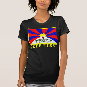 T-shirt Drapeau du Thibet