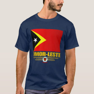 T-shirt Drapeau du Timor-Leste