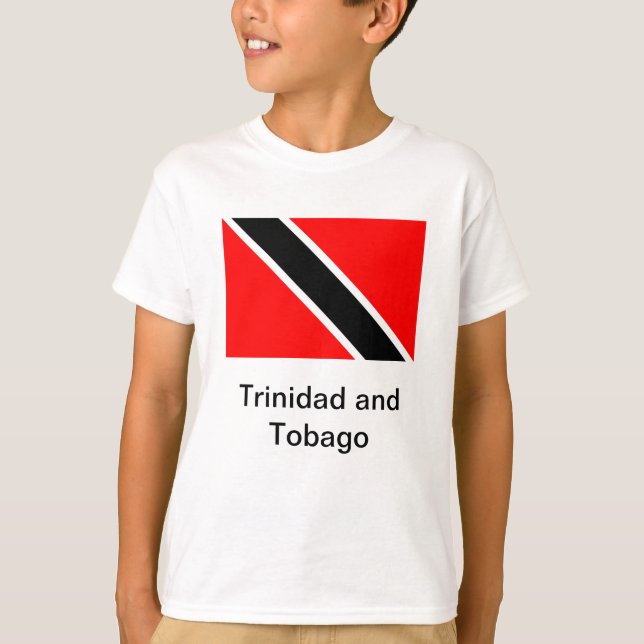 T-shirt Drapeau du Trinidad-et-Tobago (Devant)