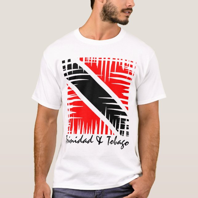 T-shirt Drapeau du Trinidad-et-Tobago (Devant)