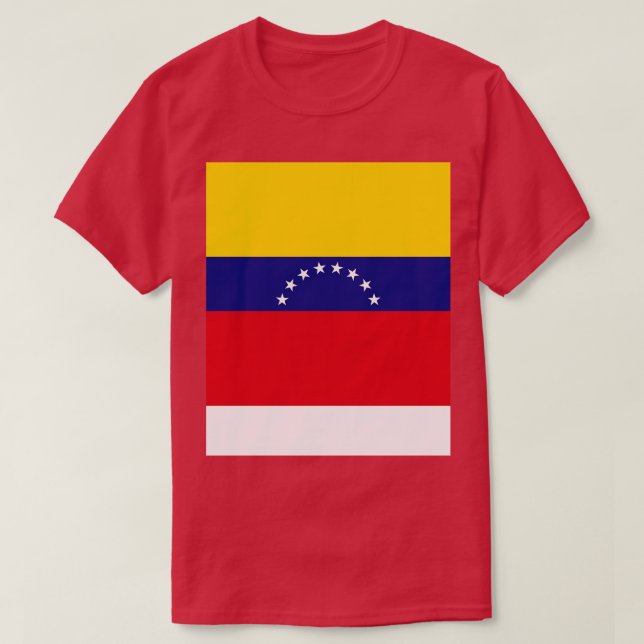 T-shirt Drapeau du Venezuela (Design devant)
